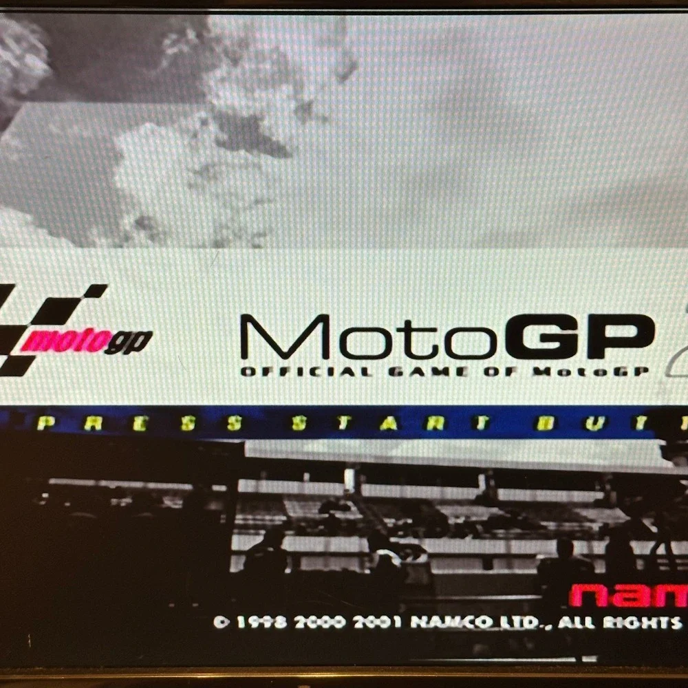 Namco MotoGP 2 PlayStation 2 PS2 Blue Disc Good Tested Working SLUS 20285